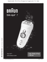 Braun Legs,  Body & Face 7-569 WD,  Silk-épil 7 Ohjekirja