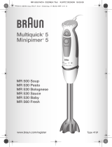 Braun MR500 SOUP Ohjekirja