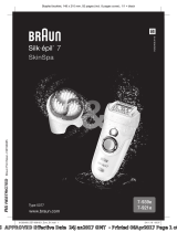 Braun SkinSpa, 7-921e , 7-939e, Silk-épil 7 Ohjekirja