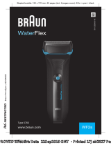 Braun WF2s, Water Flex Ohjekirja