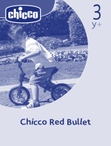 Chicco Red Bullet 11 inch Wheel Size Kids Balance Bike Ohjekirja