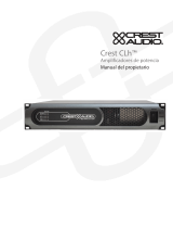 Crest Audio CLh 6000C Ohjekirja
