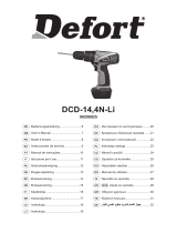 Defort DCD-14.4N-Li Omistajan opas