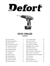 Defort DCD-14Nx2D Omistajan opas