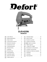 Defort DJS-625N-Q Ohjekirja