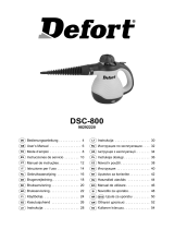 Defort DSC-800 Ohjekirja