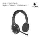 Dell Logitech H800 Ohjekirja
