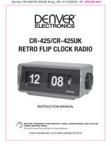 Denver Electronics CR-425 Ohjekirja