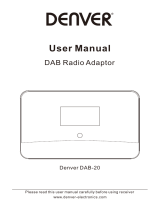 Denver DAB-20 Ohjekirja