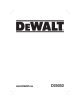 DeWalt D25052K Käyttöohjeet