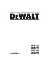 DeWalt D25223K Ohjekirja