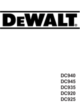 DeWalt DC 920 Omistajan opas