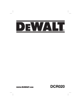 DeWalt DCR020 T 1 Omistajan opas