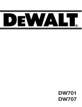 DeWalt DW701 Ohjekirja
