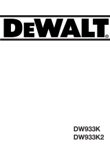 DeWalt Akku-Stichsäge DW 933 K Ohjekirja