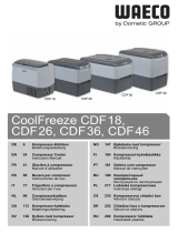 Dometic CoolFreeze CDF18, CDF26, CDF36, CDF46 Ohjekirja