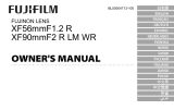Fujifilm XF90mmF2 R LM WR Omistajan opas