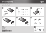 Fujitsu Stylistic Q572 Käyttö ohjeet