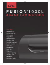 GBC Fusion 1000L A3 Ohjekirja