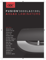 GBC Fusion 3000L A4 Ohjekirja