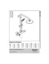 GROHE Euphoria System 180 Ohjekirja