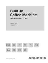 Grundig Built-in Compact Automated Coffee Machine Ohjekirja