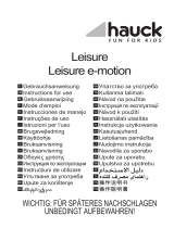 Hauck Leisure e-motion Käyttö ohjeet