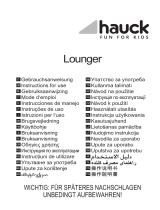 Hauck Lounger Käyttö ohjeet