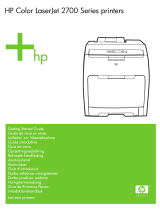 HP (Hewlett-Packard) Color LaserJet 2700 Series printers 2700 Series Ohjekirja