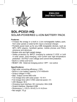 HQ SOL-PC011 Ohjekirja