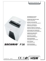 HSM SECURIO P36 1 x 5mm OMDD Käyttö ohjeet