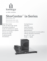Iomega 34338 - StorCenter Ix2 Network Storage NAS Server Ohjekirja