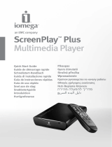 Iomega ScreenPlay Plus HD Media Player 500GB Omistajan opas