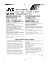 JVC SP-XS60 Ohjekirja