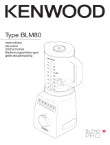 Kenwood BLM800 X Pro Blender Omistajan opas