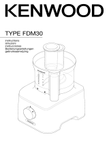 Kenwood FDM301 Multipro Compact Omistajan opas