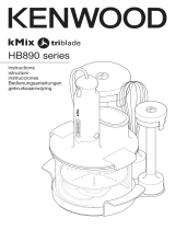 Kenwood kMix triblade HB890 series Omistajan opas