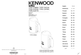 Kenwood ZJX650BK Omistajan opas