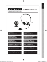 Konig Electronic CMP-CHATPACK11 Ohjekirja