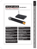 Konig Electronic KN-MICW511 Ohjekirja
