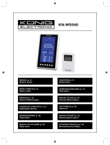 Konig Electronic KN-WS540 Ohjekirja