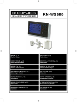 Konig Electronic KN-WS600 Ohjekirja