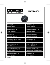 Konig Electronic HAV-DISC22 Omistajan opas
