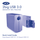 LaCie 2big USB 3.0 Ohjekirja