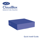 LaCie Cloudbox 4TB Ohjekirja