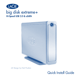 LaCie Big Disk Extreme+ Dual Aloituksen pikaopas
