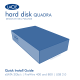 LaCie Hard Disk Quadra Ohjekirja