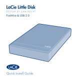 LaCie Little Disk, 500GB Ohjekirja