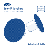LaCie Sound² Speakers Ohjekirja
