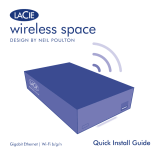 LaCie Wireless Space Ohjekirja